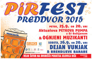 Pirfest je doma v Preddvoru