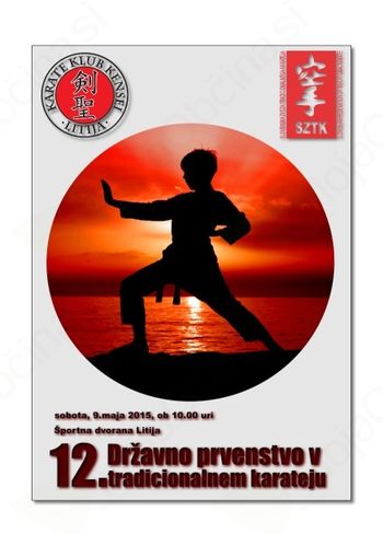 Vabilo na 12. Državno prvenstvo v tradicionalnem karateju v Litiji Vabilo na 12. Državno prvenstvo v tradicionalnem karateju v Litiji