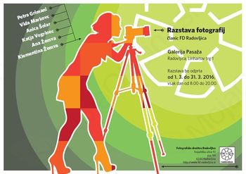 "Marec" fotografska razstava fotografinj