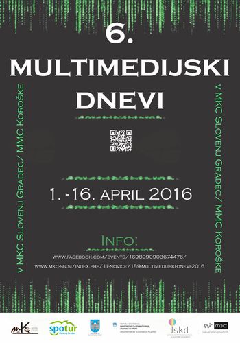 6. multimedijski dnevi v MKC Slovenj Gradec/MMC Koroške