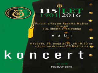 VABILO - KONCERT PORM OB 115. OBLETNICI