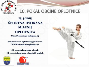 10. POKAL OBČINE OPLOTNICA - KARATE TURNIR