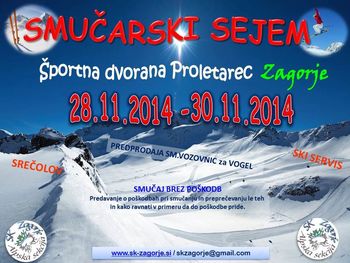 SMUČARSKI SEJEM V ZAGORJU, 28.11. - 30.11.2014 