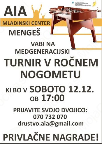 Turnir v ročnem nogometu - medgeneracijski 