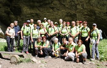 Barjani v Pokljuški soteski