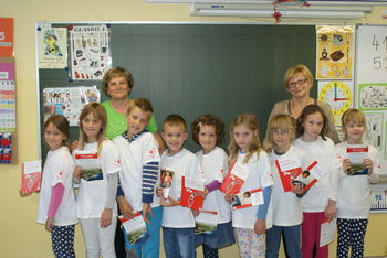 Mladi postali člani Rdečega križa