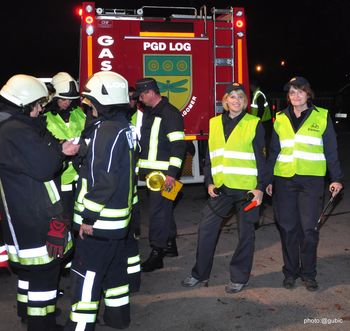 Prva vaja članic Gasilske zveze Vrhnika na Logu