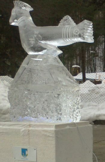 Ledene skulpture v Veliki Zaki