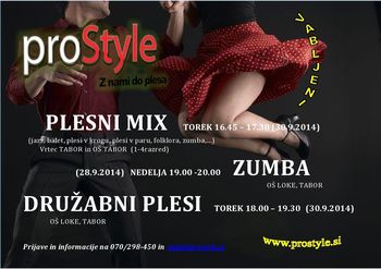 Vabljeni na plesne tečaje