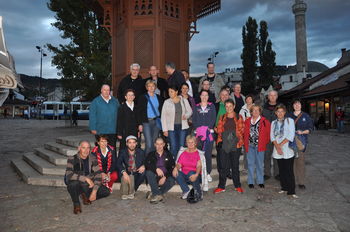 Obisk rojakov v Sarajevu Obisk rojakov v Sarajevu