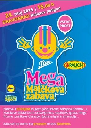 MEGA MALČKOVA ZABAVA IN MALČKOV TEK 2015
