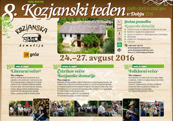 8. Teden starih obrti in običajev v Dobju 8. Teden starih obrti in običajev v Dobju