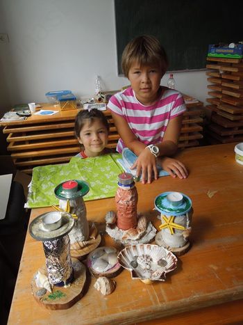 Razgibano ustvarjanje otrok s pridihom morja Razgibano ustvarjanje otrok s pridihom morja