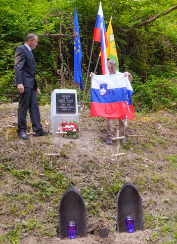 Nekoč meja, danes spominsko obeležje