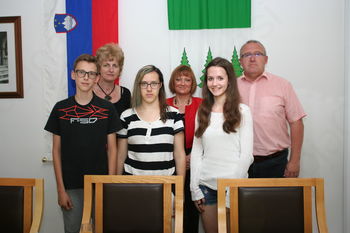 Sprejem za najboljše učence Sprejem za najboljše učence