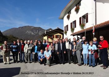 Vsakoletno srečanje Old Timerjev in SOTA (Vrhovi na radijskih valovih) radioamaterjev Slovenije