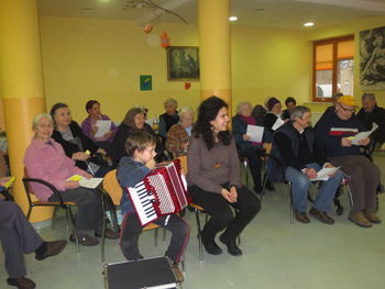 Božično-novoletno druženje s stanovalci v Zavodu svetega Rafaela Vransko 