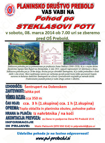 Pohod po Steklasovi poti
