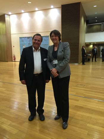 Izobraževanje v Bruslju in delovni sestanek z evropsko komisarko Violeto Bulc