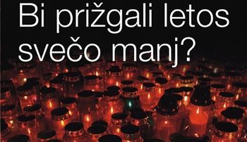 Bi prižgali letos svečo manj?