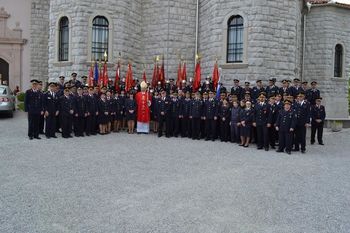 Gasilci Severno Primorske regije na Sveti Gori