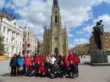 Izlet društva Talon v Beograd in Novi Sad 