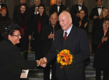 Koncert ob 80-letnici skladatelja Maurija: zvok, ki se je prostoril kot živo telo