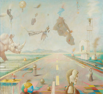 Fantastični prasvetovi Štefana Planinca v Koroški galeriji likovnih umetnosti