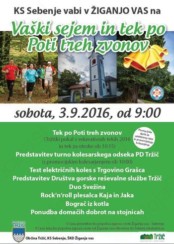 TEK PO POTI TREH ZVONOV