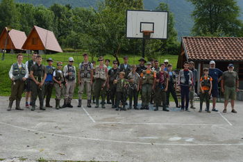 Mladi ribiči Primorske na taboru v Tolminu Mladi ribiči Primorske na taboru v Tolminu