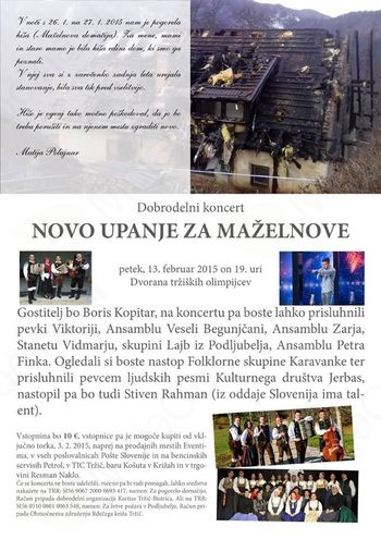 Novo upanje za Maželnove