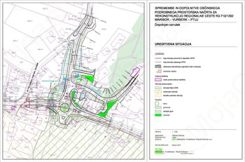Pričetek priprave sprememb občinskega podrobnega prostorskega načrta za rekonstrukcijo regionalne ceste R3-710