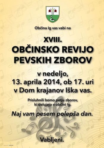 Občinska revija pevskih zborov