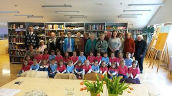 Predstavitev Društva za kakovostno starost Zimzelen Žalec v Občinski knjižnici Prebold