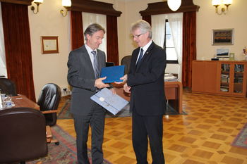 Obisk češkega veleposlanika v Slovenj Gradcu