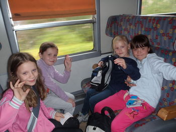 TRETJEŠOLCI SMO SE VOZILI ....