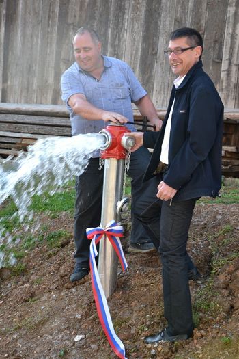 Obnovljen del vodovodnega sistema v Žažarju
