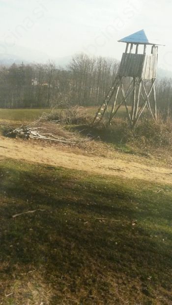 Neurejena okolica lovske preže