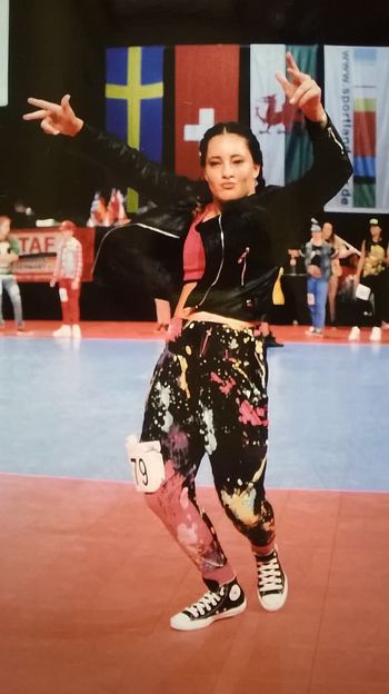 Nina Ukmar pleše proti svetovnemu vrhu