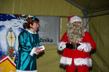 Božiček obiskal otroke