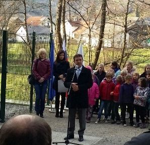 Slavnostna otvoritev vodovodnega sistema Zabrdje-Praprotnica