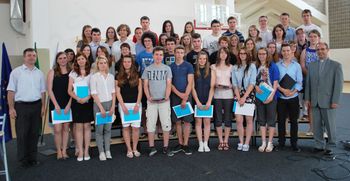 Zaključna prireditev Škofijske gimnazije Vipava