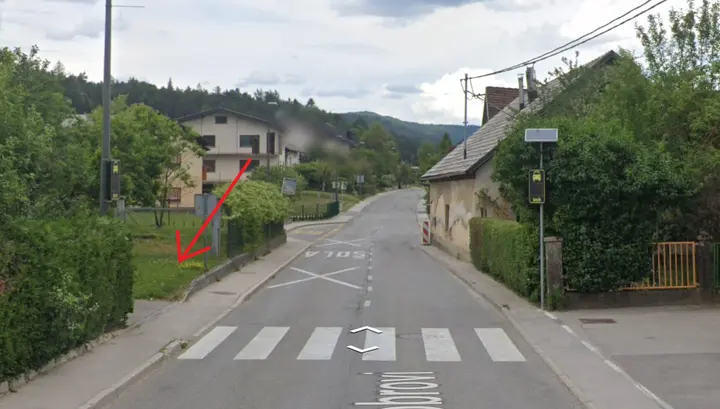 Umirjanje prometa v Brezju