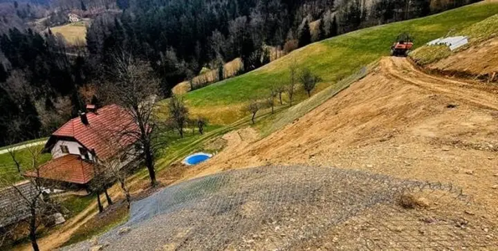 Sanacija plazu v Rovtu