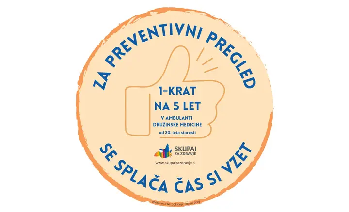 Vzemite si čas za svoje zdravje – pojdite na preventivni pregled