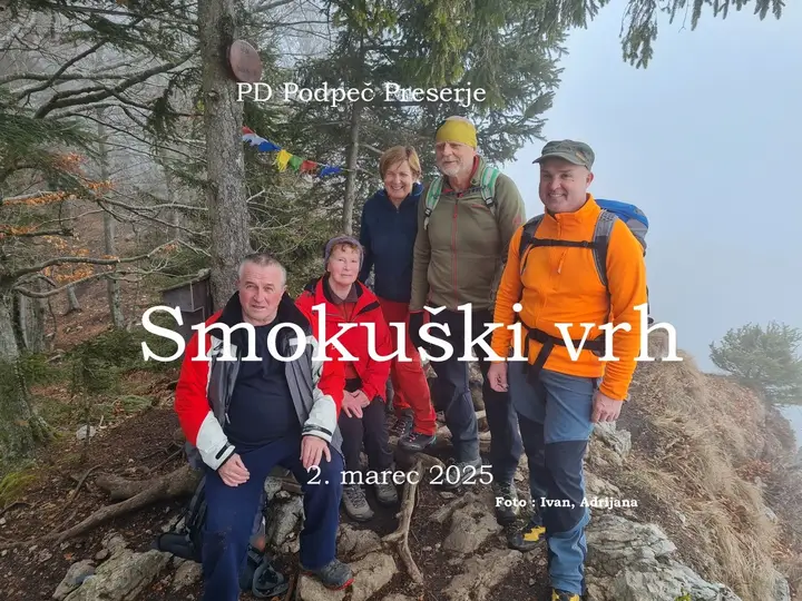 PD na Smokuškem vrhu 2.3.2025