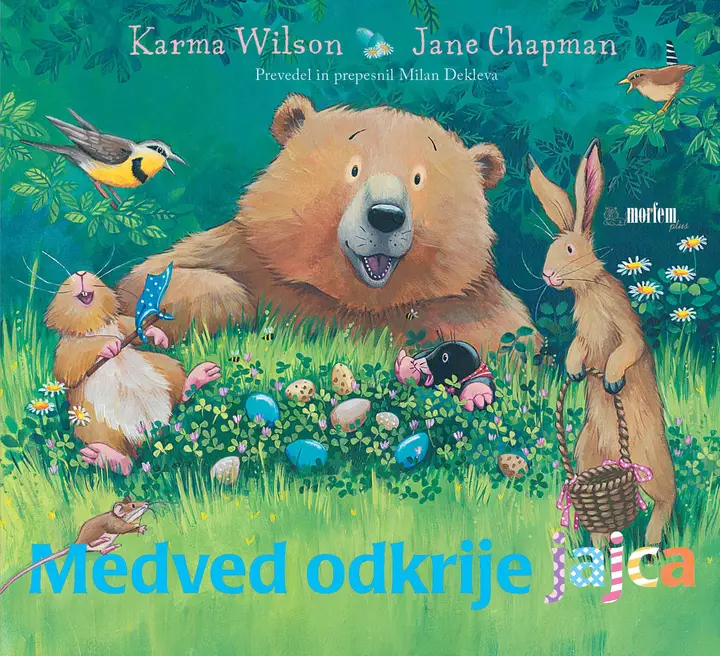 Medved odkrije jajca