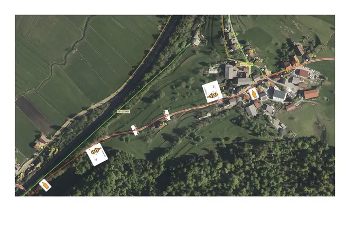 Popolna zapora lokalne cesta Prevalje pod Krimom 1c - v vednost