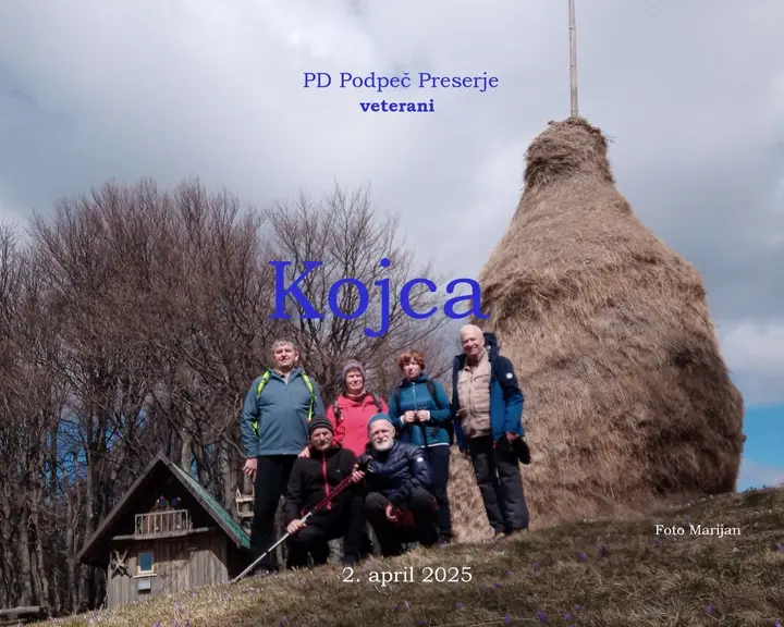 Planinski izlet s PD na Kojco 2.4.2025