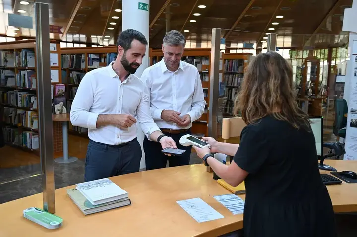 Knjižnica Mirana Jarca postala del pametnega sistema Sitium